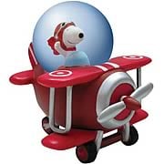 Peanuts Snoopy Flying Ace Water Globe